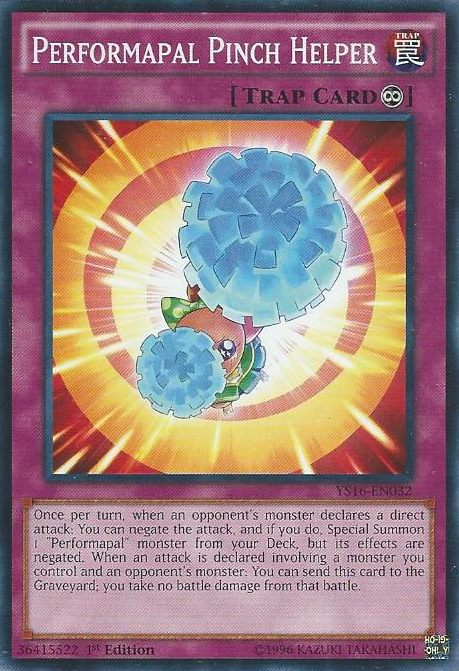 Performapal Pinch Helper [YS16-EN032] Common | Odin's Place