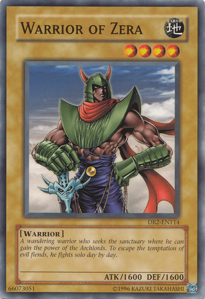 Warrior of Zera [DR2-EN114] Common | Odin's Place