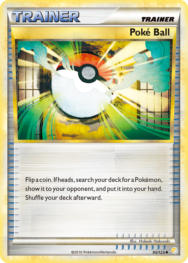 Poke Ball (95/123) [HeartGold & SoulSilver: Base Set] | Odin's Place