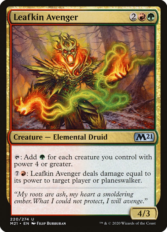 Leafkin Avenger [Core Set 2021] | Odin's Place