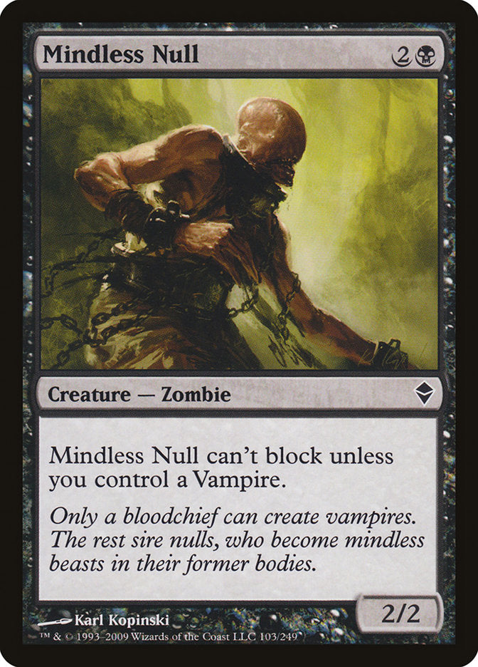 Mindless Null (103) [Zendikar] | Odin's Place