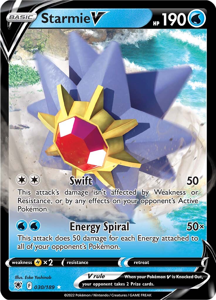 Starmie V (030/189) [Sword & Shield: Astral Radiance] | Odin's Place