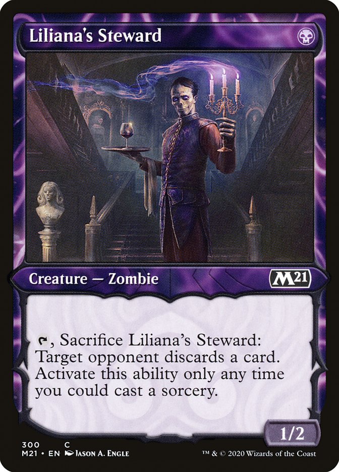 Liliana's Steward (Showcase) [Core Set 2021] | Odin's Place