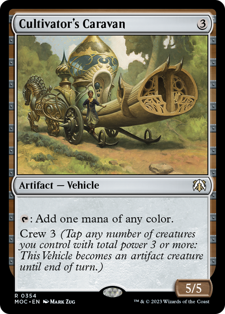Cultivator's Caravan [March of the Machine Commander] | Odin's Place