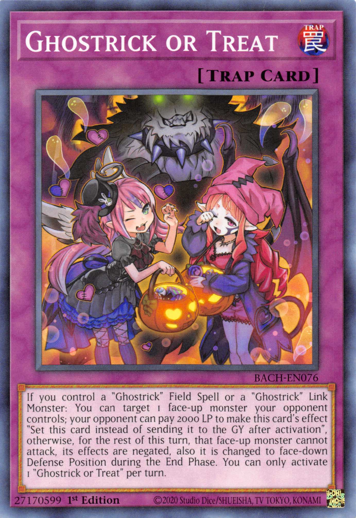 Ghostrick or Treat [BACH-EN076] Common | Odin's Place