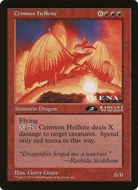 Crimson Hellkite (39827) (Oversized) [Oversize Cards] | Odin's Place