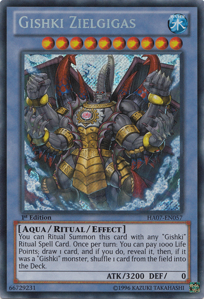 Gishki Zielgigas [HA07-EN057] Secret Rare | Odin's Place