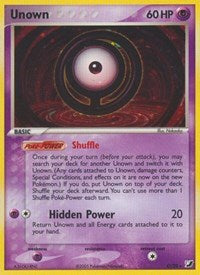 Unown (O) (O/28) [EX: Unseen Forces] | Odin's Place
