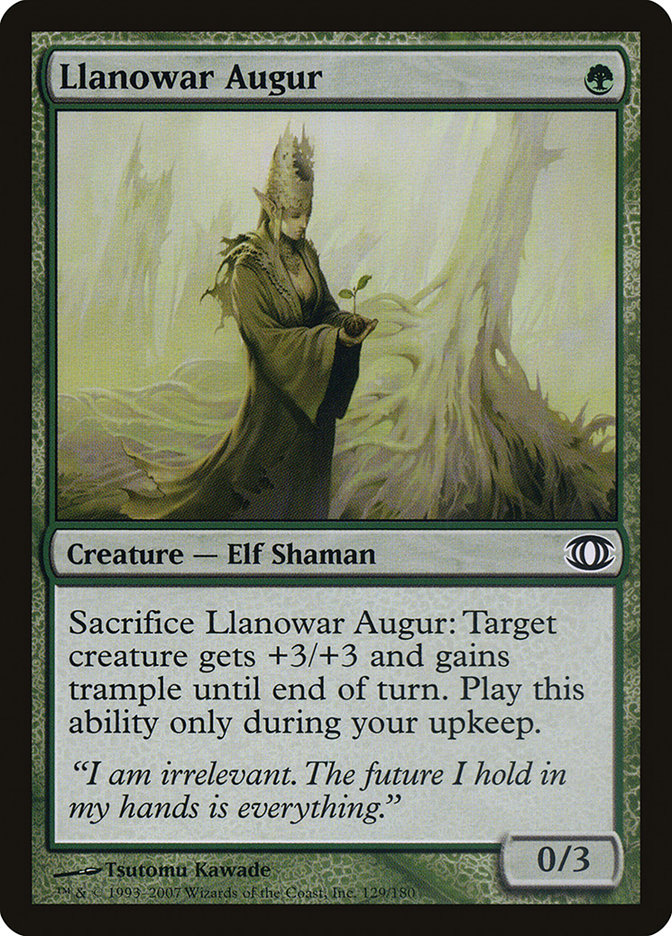 Llanowar Augur (129) [Future Sight] | Odin's Place