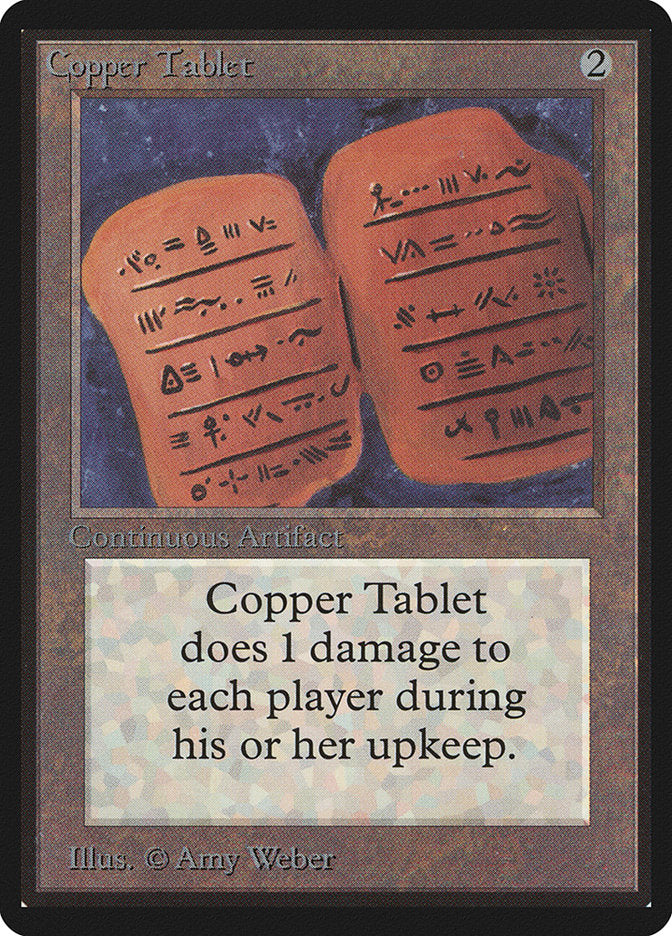 Copper Tablet (239) [Beta Edition] | Odin's Place
