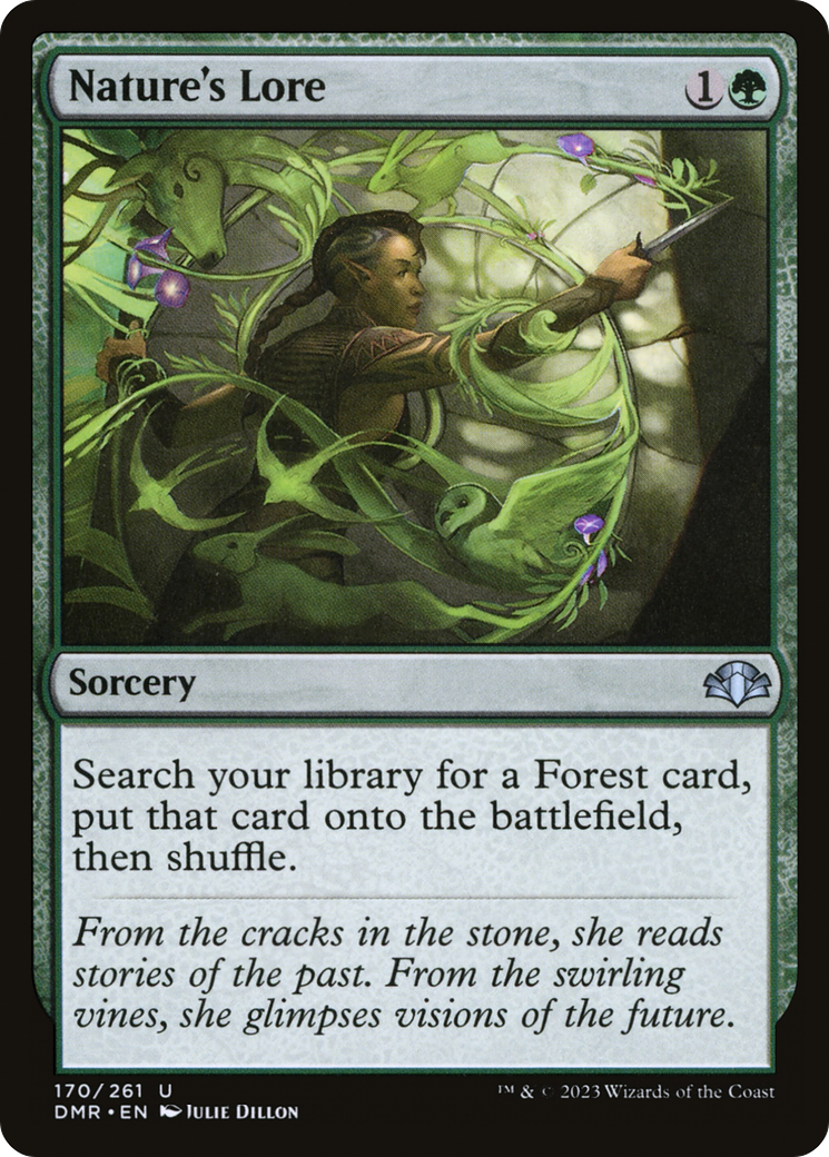 Nature's Lore [Dominaria Remastered] | Odin's Place