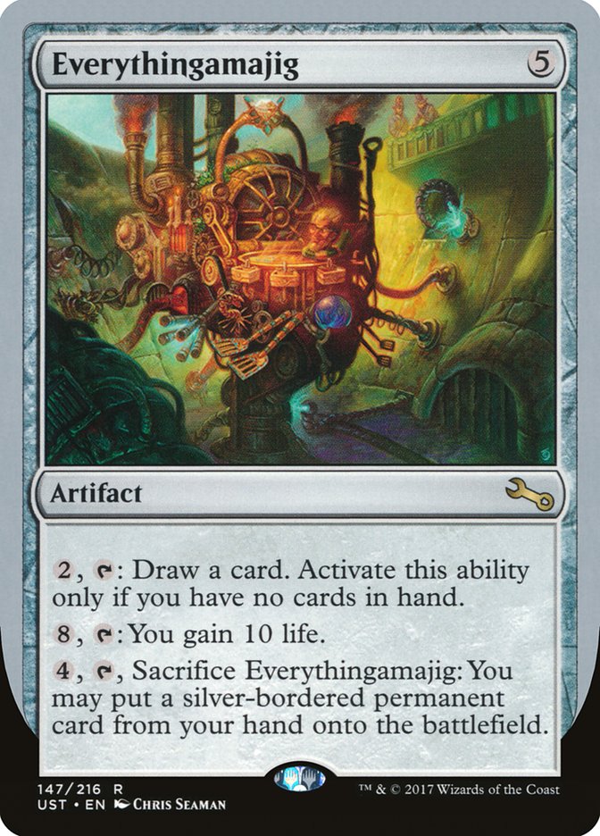 Everythingamajig (147) ("Draw a Card") [Unstable] | Odin's Place