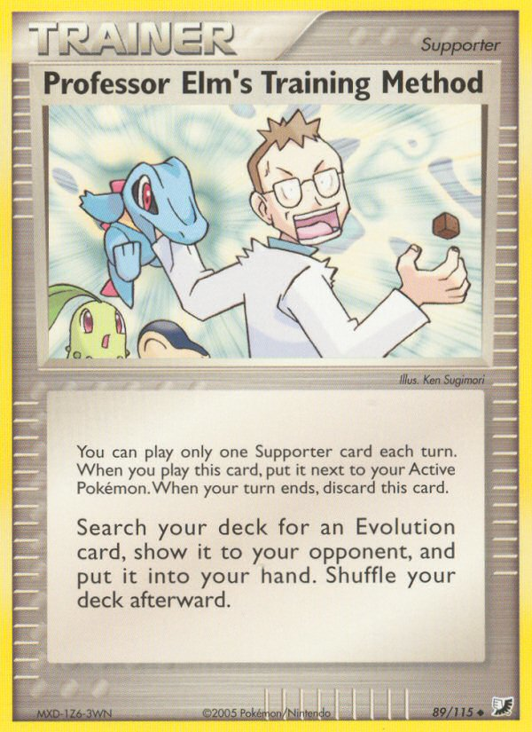 Professor Elm's Training Method (89/115) [EX: Unseen Forces] | Odin's Place