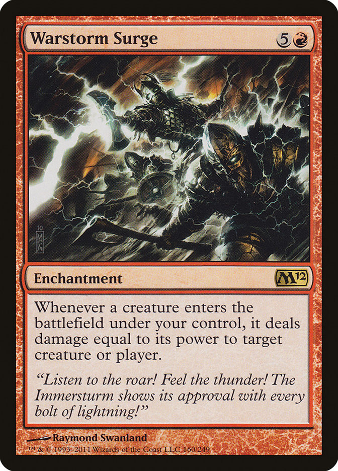 Warstorm Surge (160) [Magic 2012] | Odin's Place
