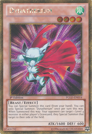 Dynatherium [PGLD-EN014] Gold Secret Rare | Odin's Place