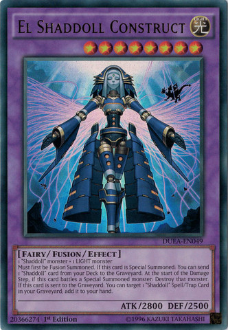 El Shaddoll Construct [DUEA-EN049] Ultra Rare | Odin's Place