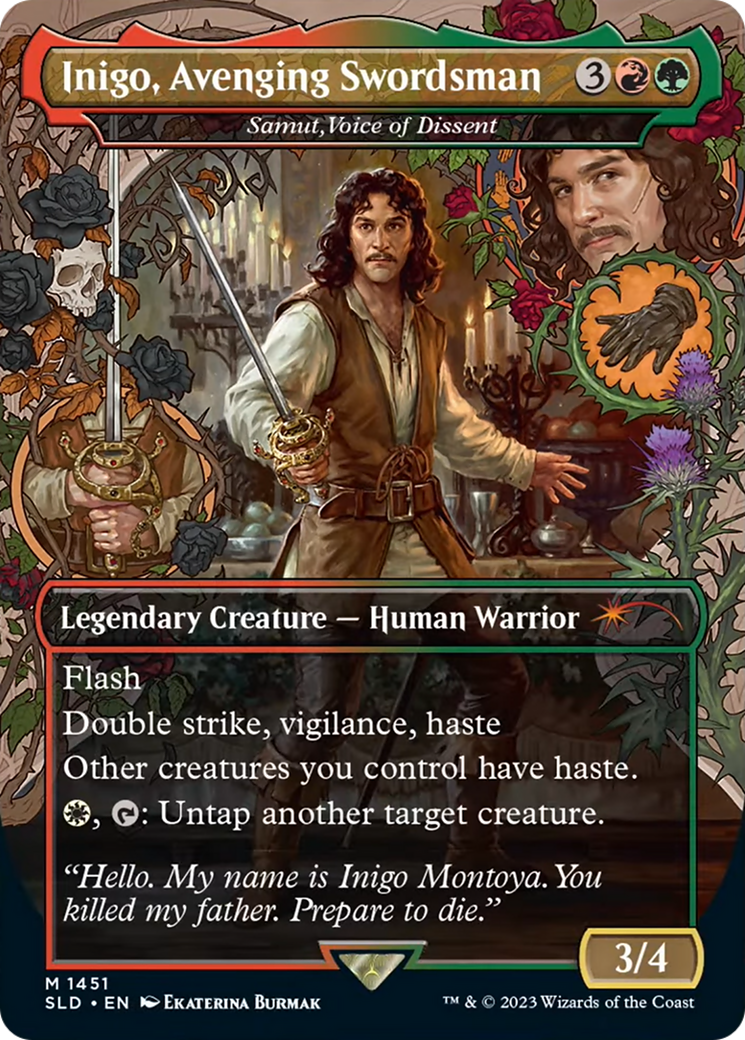 Inigo, Avenging Swordsman - Samut, Voice of Dissent [Secret Lair Drop Series] | Odin's Place