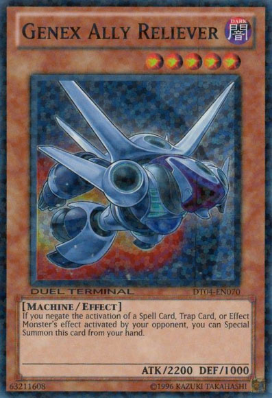 Genex Ally Reliever [DT04-EN070] Super Rare | Odin's Place