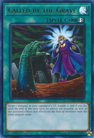 Called by the Grave [DUDE-EN044] Ultra Rare | Odin's Place
