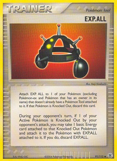 EXP.ALL (91/112) [EX: FireRed & LeafGreen] | Odin's Place
