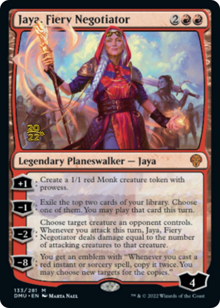 Jaya, Fiery Negotiator [Dominaria United Prerelease Promos] | Odin's Place