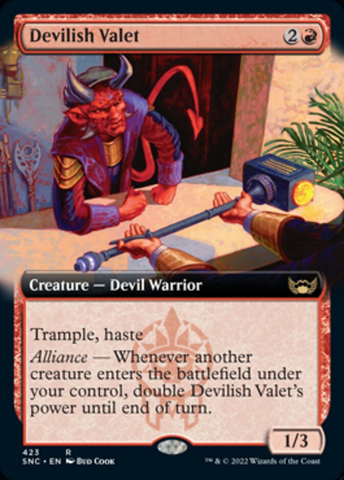 Devilish Valet (Extended Art) [Streets of New Capenna] | Odin's Place