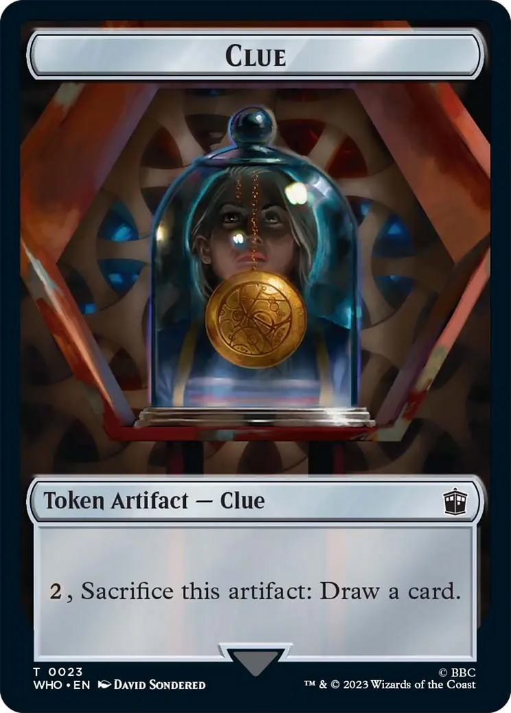 Clue Token [Doctor Who Tokens] | Odin's Place
