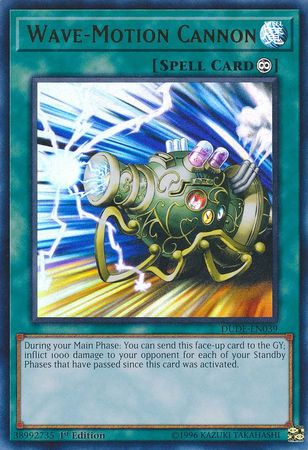 Wave-Motion Cannon [DUDE-EN039] Ultra Rare | Odin's Place