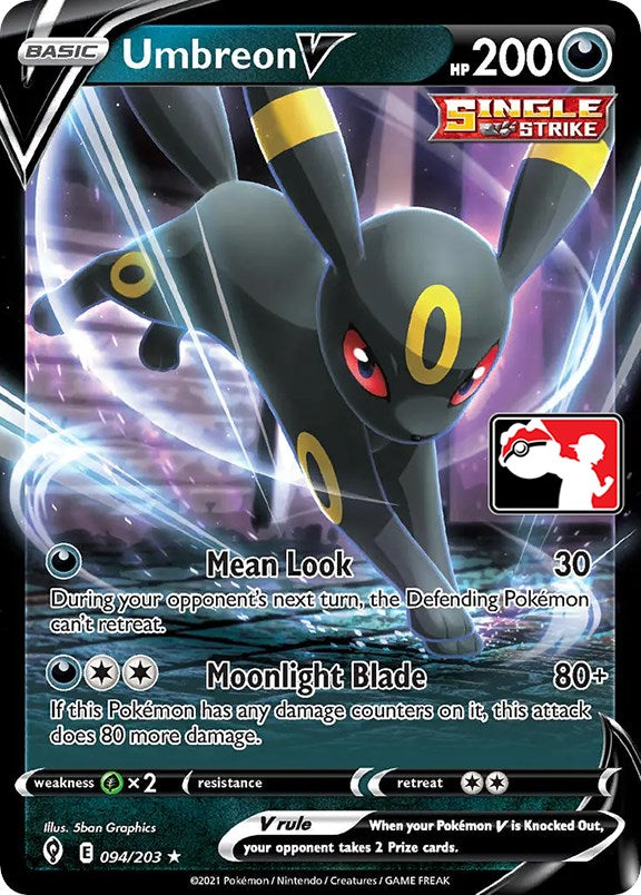 Umbreon V (094/203) [Prize Pack Series One] | Odin's Place