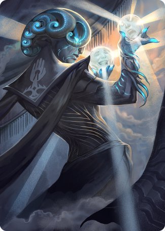 Queza, Augur of Agonies Art Card [Streets of New Capenna Art Series] | Odin's Place