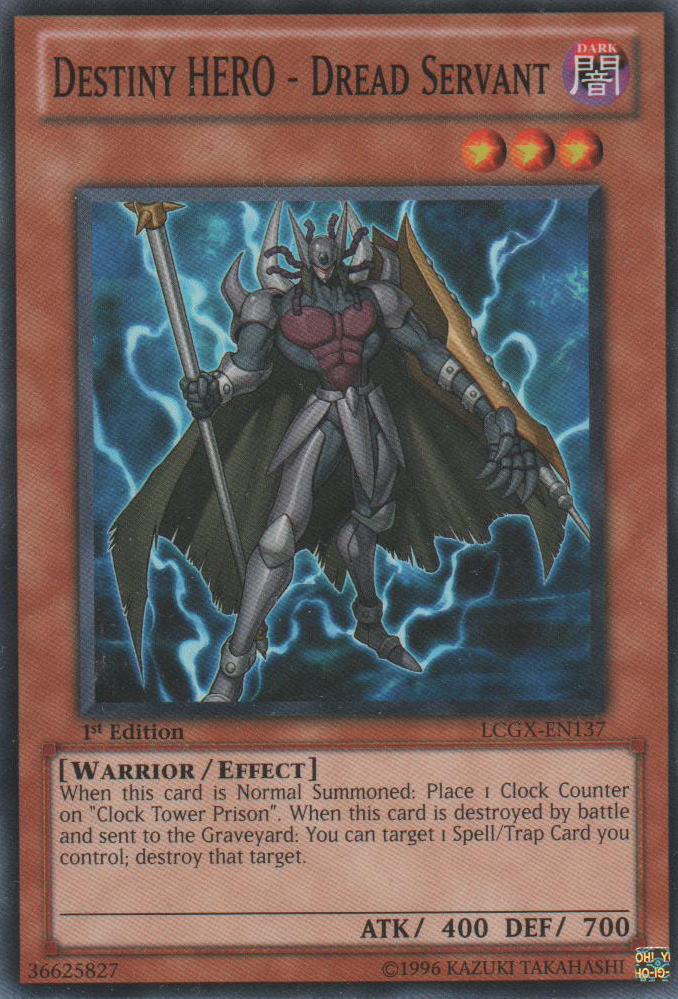 Destiny HERO - Dread Servant [LCGX-EN137] Common | Odin's Place