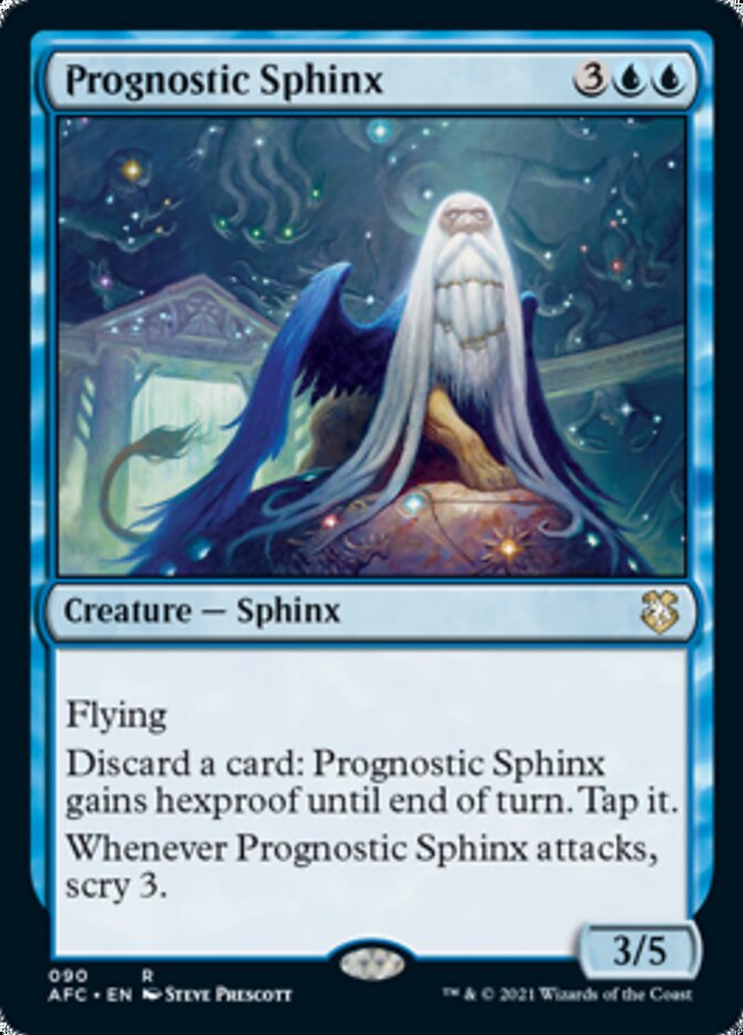 Prognostic Sphinx [Dungeons & Dragons: Adventures in the Forgotten Realms Commander] | Odin's Place