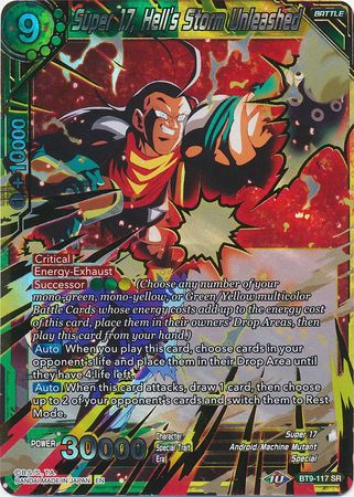 Super 17, Hell's Storm Unleashed (BT9-117) [Universal Onslaught] | Odin's Place