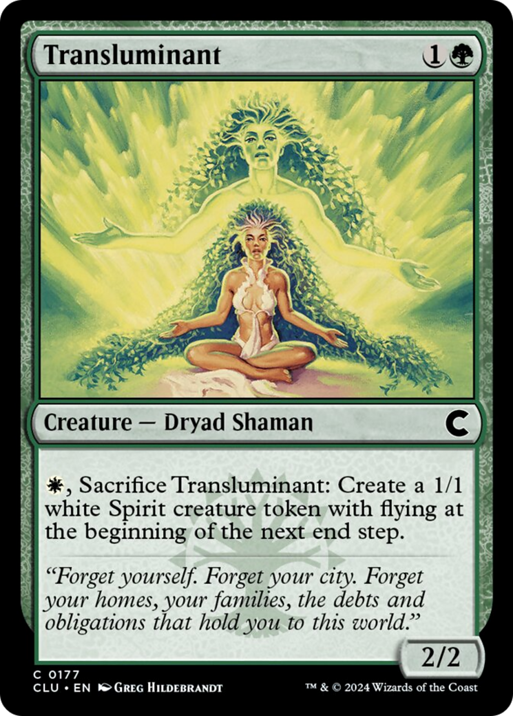 Transluminant [Ravnica: Clue Edition] | Odin's Place