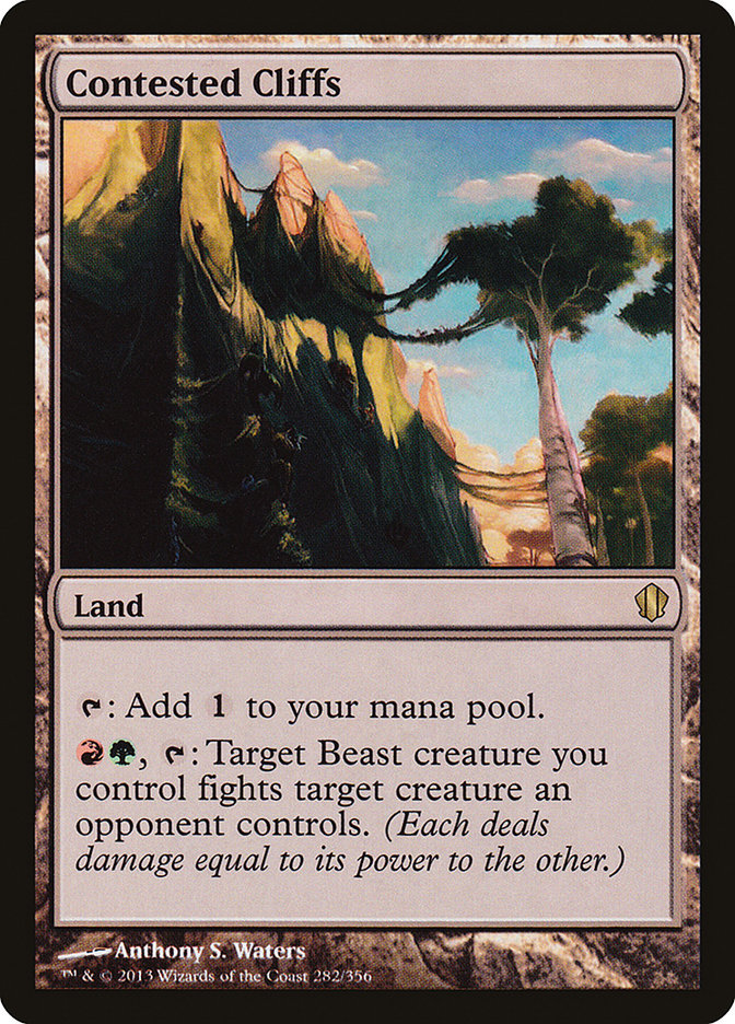 Contested Cliffs (282) [Commander 2013] | Odin's Place