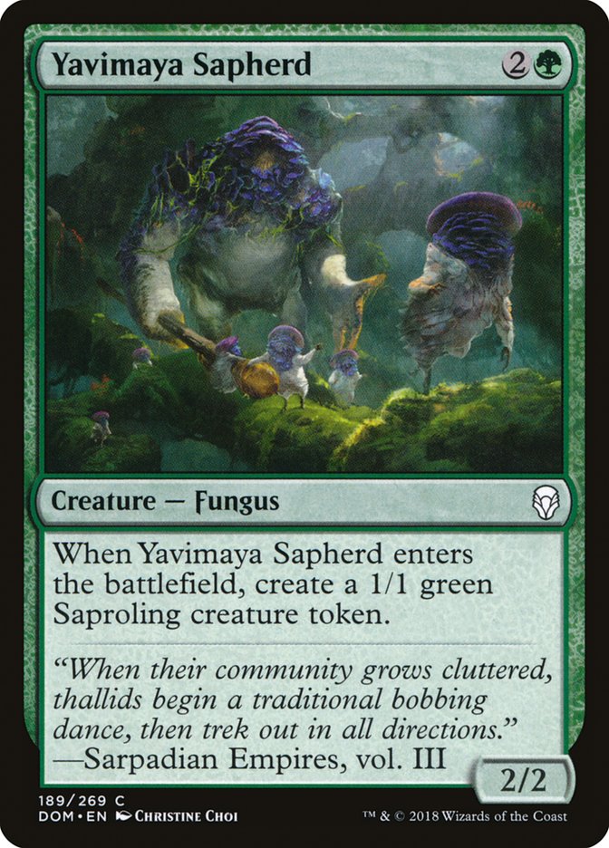 Yavimaya Sapherd (189) [Dominaria] | Odin's Place