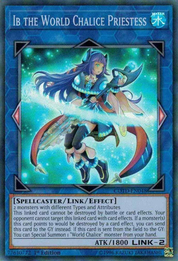Ib the World Chalice Priestess [COTD-EN048] Super Rare | Odin's Place