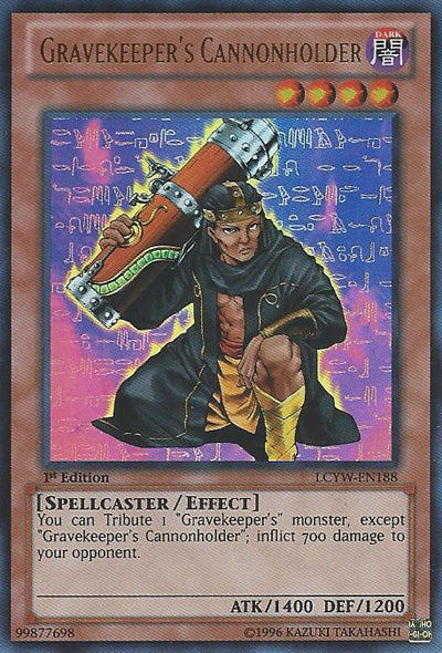 Gravekeeper's Cannonholder [LCYW-EN188] Ultra Rare | Odin's Place