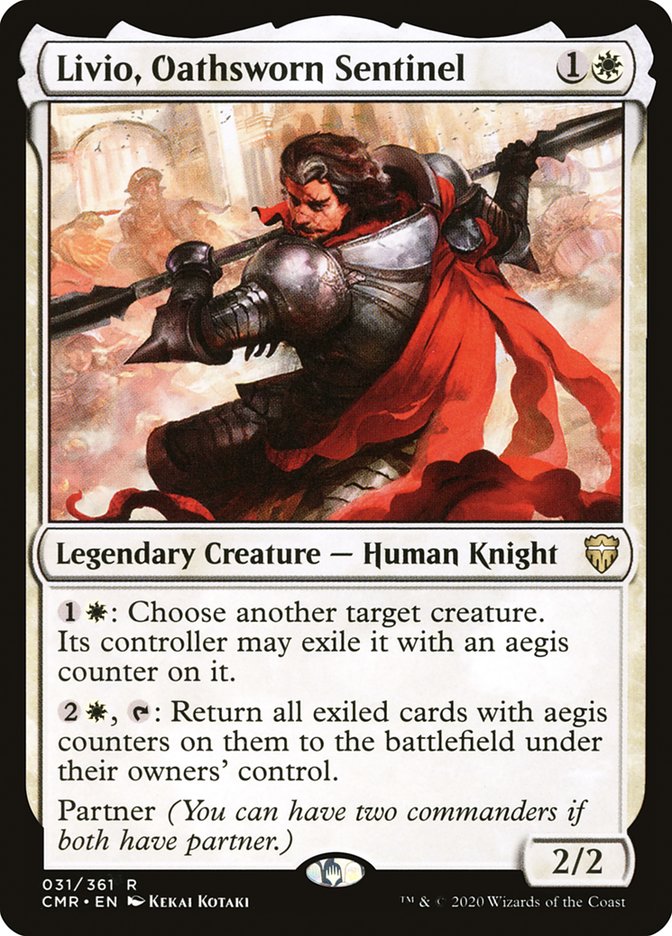 Livio, Oathsworn Sentinel [Commander Legends] | Odin's Place