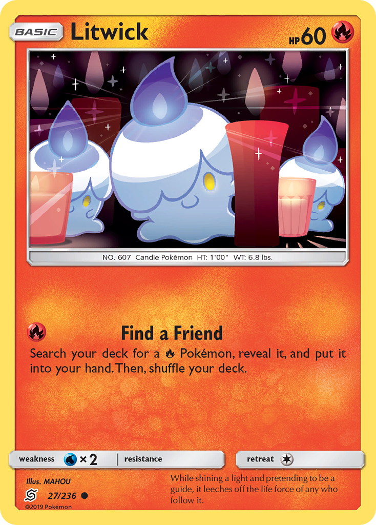 Litwick (27/236) [Sun & Moon: Unified Minds] | Odin's Place