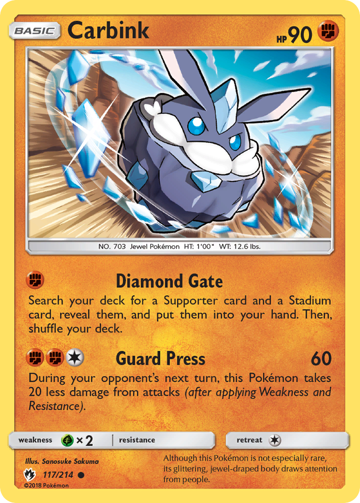 Carbink (117/214) [Sun & Moon: Lost Thunder] | Odin's Place