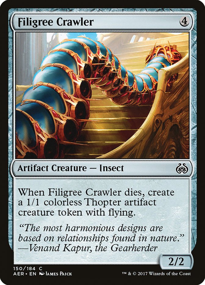 Filigree Crawler (150) [Aether Revolt] | Odin's Place