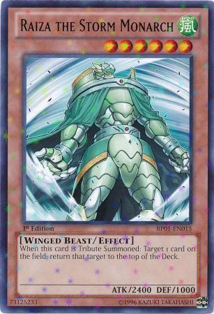 Raiza the Storm Monarch [BP01-EN015] Starfoil Rare | Odin's Place