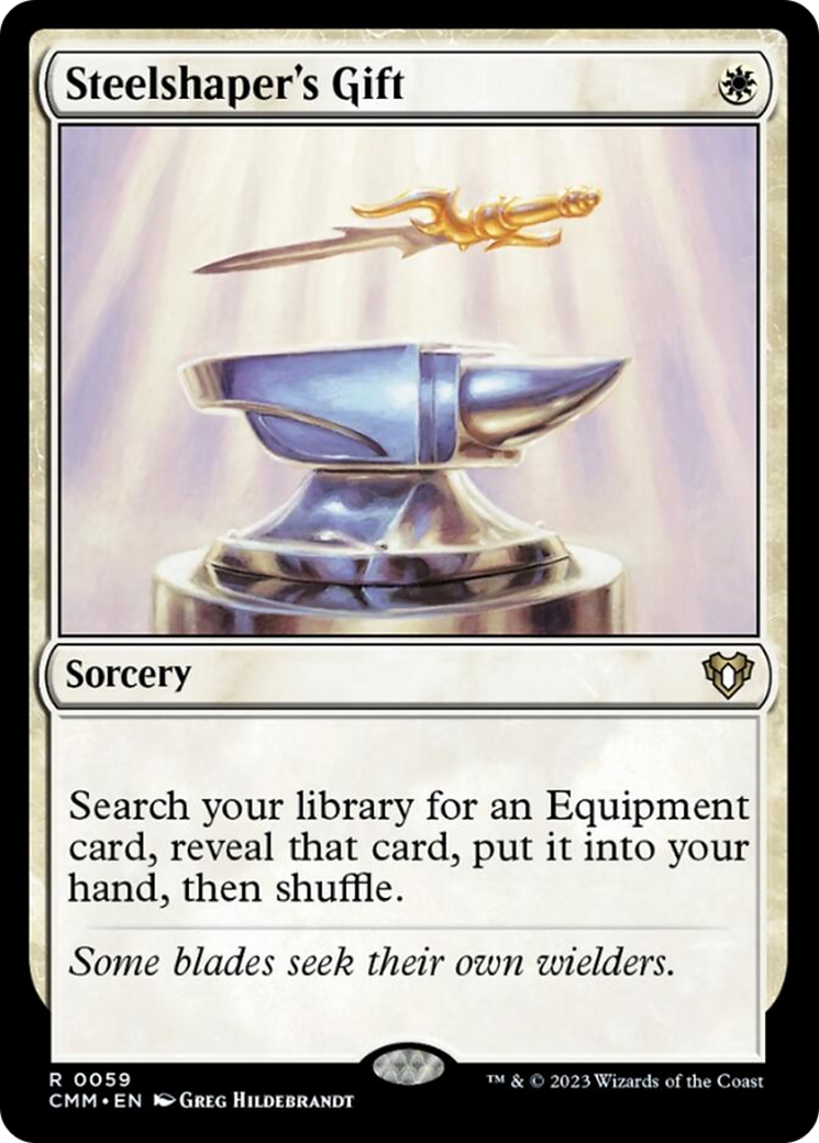 Steelshaper's Gift [Commander Masters] | Odin's Place