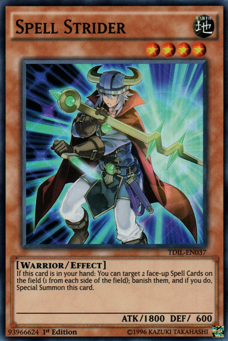 Spell Strider [TDIL-EN037] Super Rare | Odin's Place
