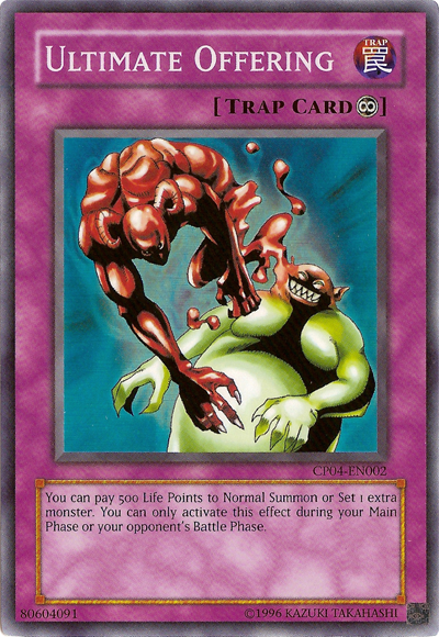 Ultimate Offering [CP04-EN002] Super Rare | Odin's Place