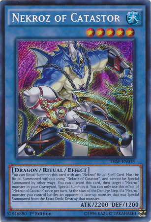Nekroz of Catastor [THSF-EN018] Secret Rare | Odin's Place