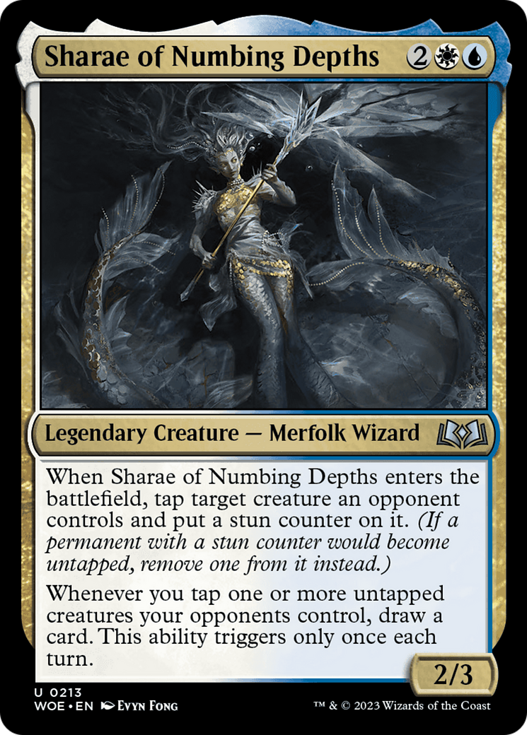 Sharae of Numbing Depths [Wilds of Eldraine] | Odin's Place