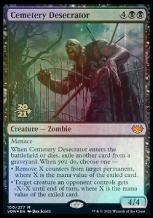 Cemetery Desecrator [Innistrad: Crimson Vow Prerelease Promos] | Odin's Place