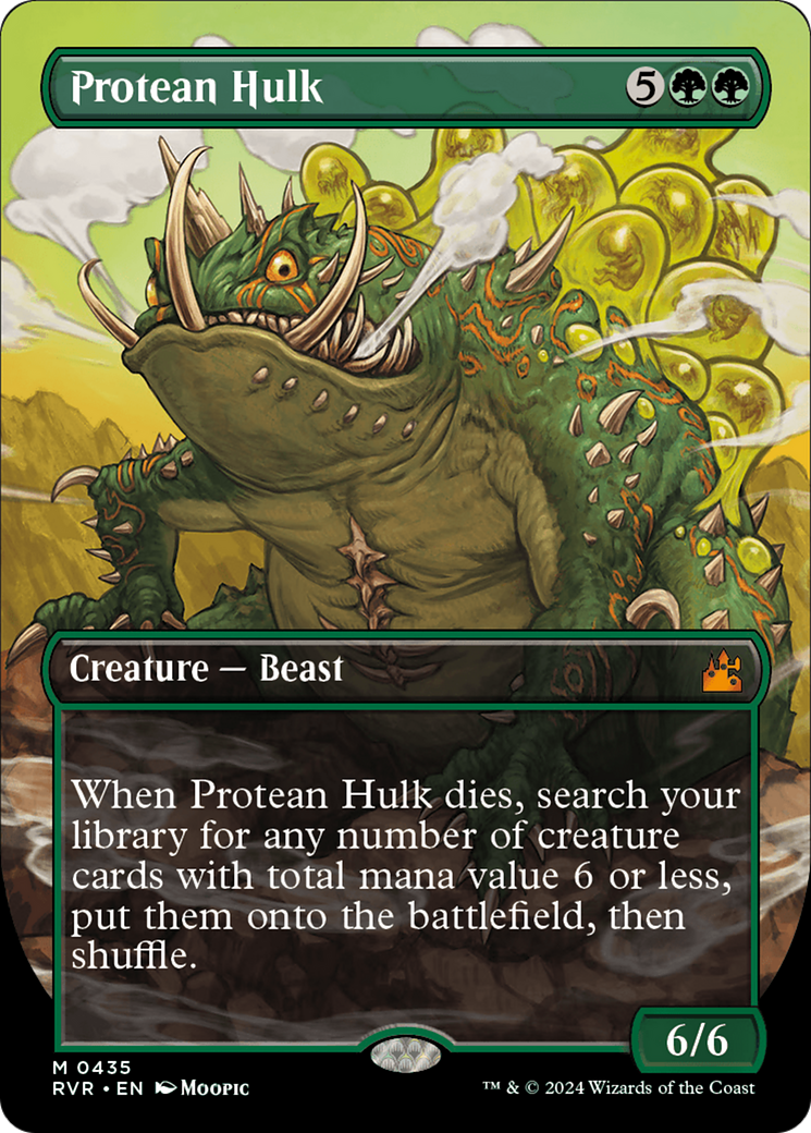 Protean Hulk (Anime Borderless) [Ravnica Remastered] | Odin's Place